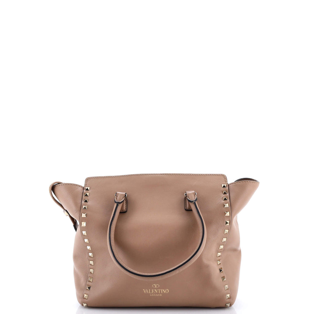 Rockstud Tote Soft Leather Medium