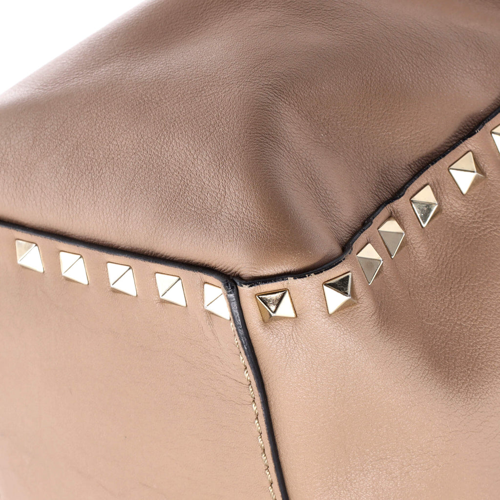 Rockstud Tote Soft Leather Medium