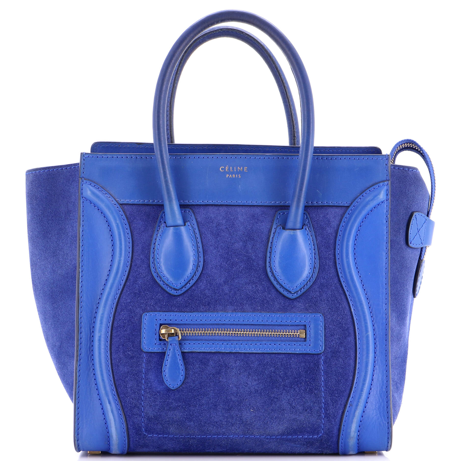 Luggage Bag Suede Micro