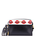 Esplanade Crossbody Bag Printed Saffiano and City Calf Small