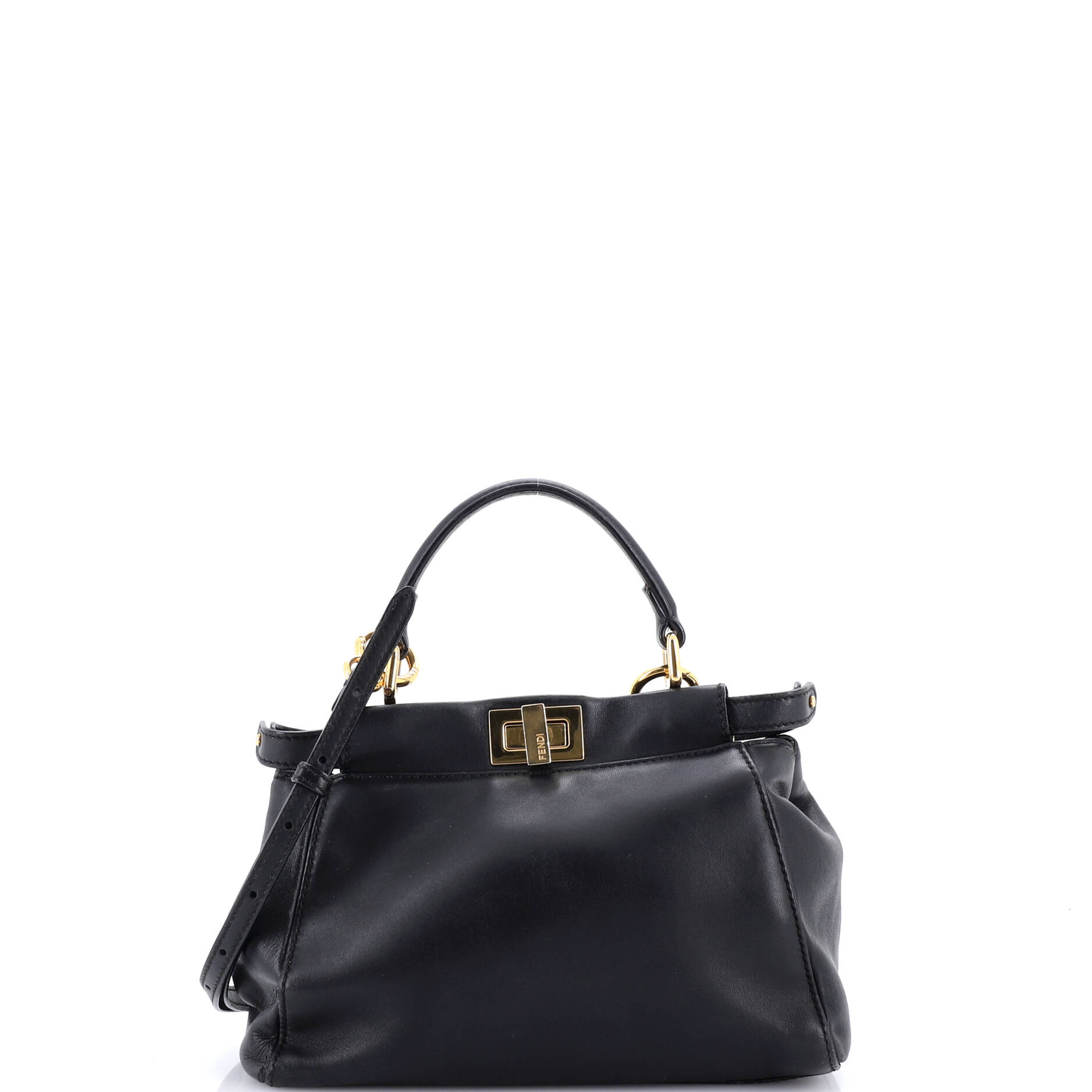 Peekaboo Bag Leather Mini