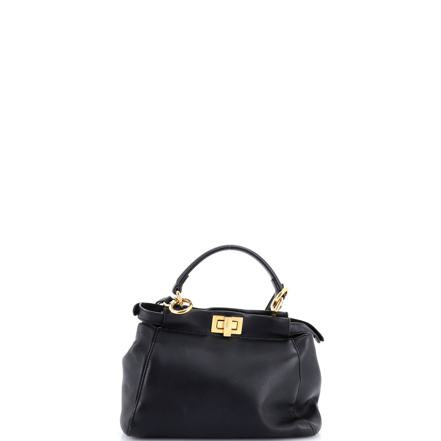 Peekaboo Bag Leather Mini
