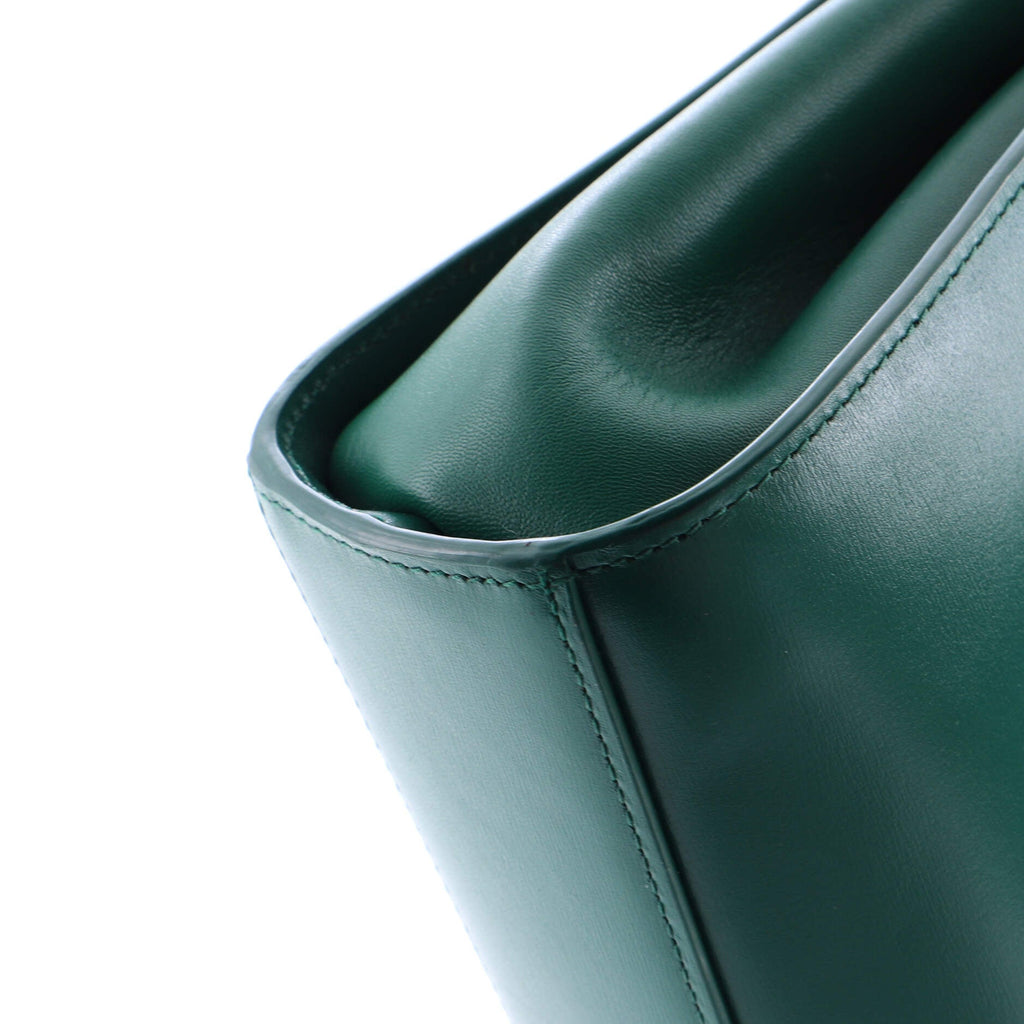 Clip Flap Bag Leather