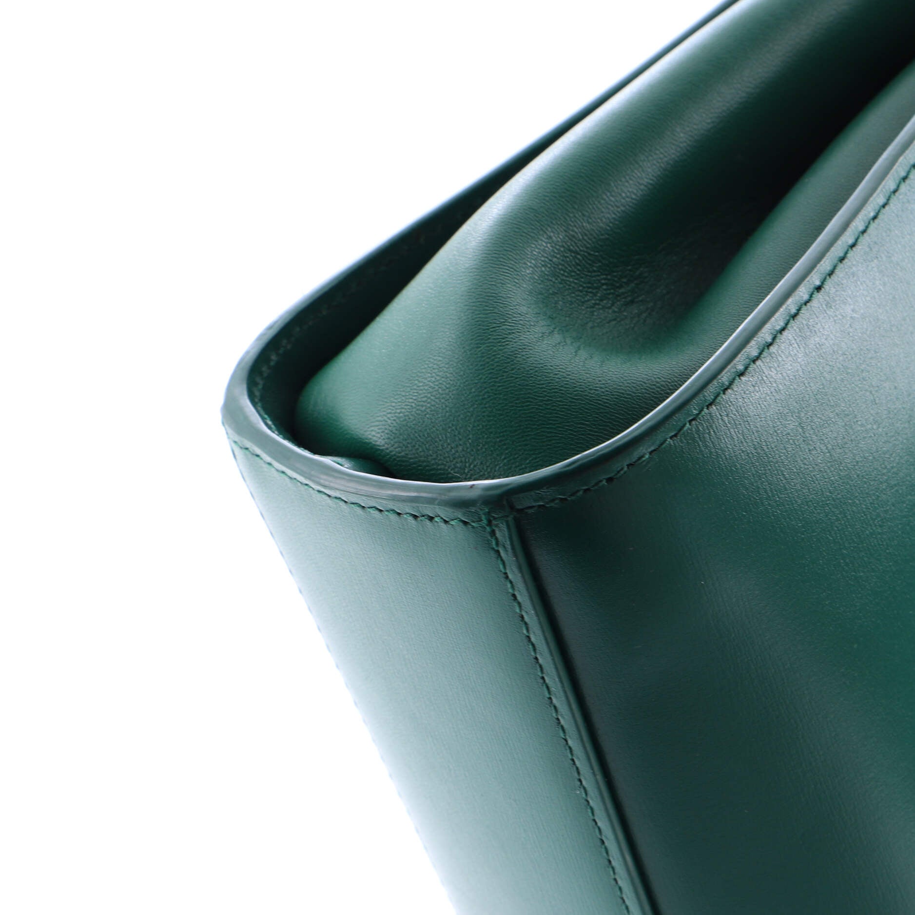 Clip Flap Bag Leather
