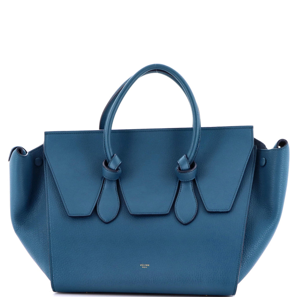Tie Knot Tote Grainy Leather Small