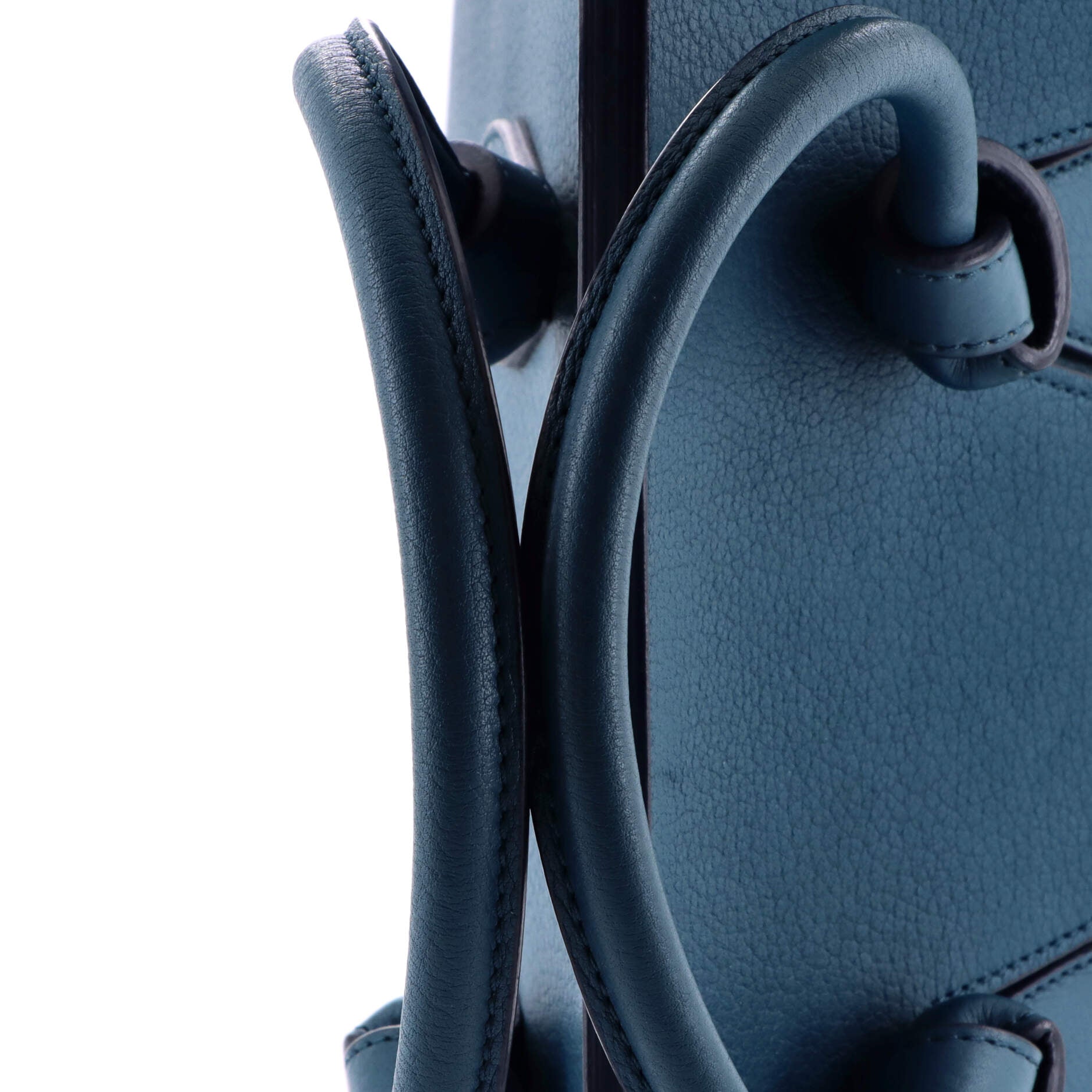 Tie Knot Tote Grainy Leather Small
