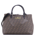 Convertible Shopping Tote Zucca Coated Canvas East West