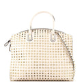 Rockstud Convertible Dome Tote Full Studded Leather