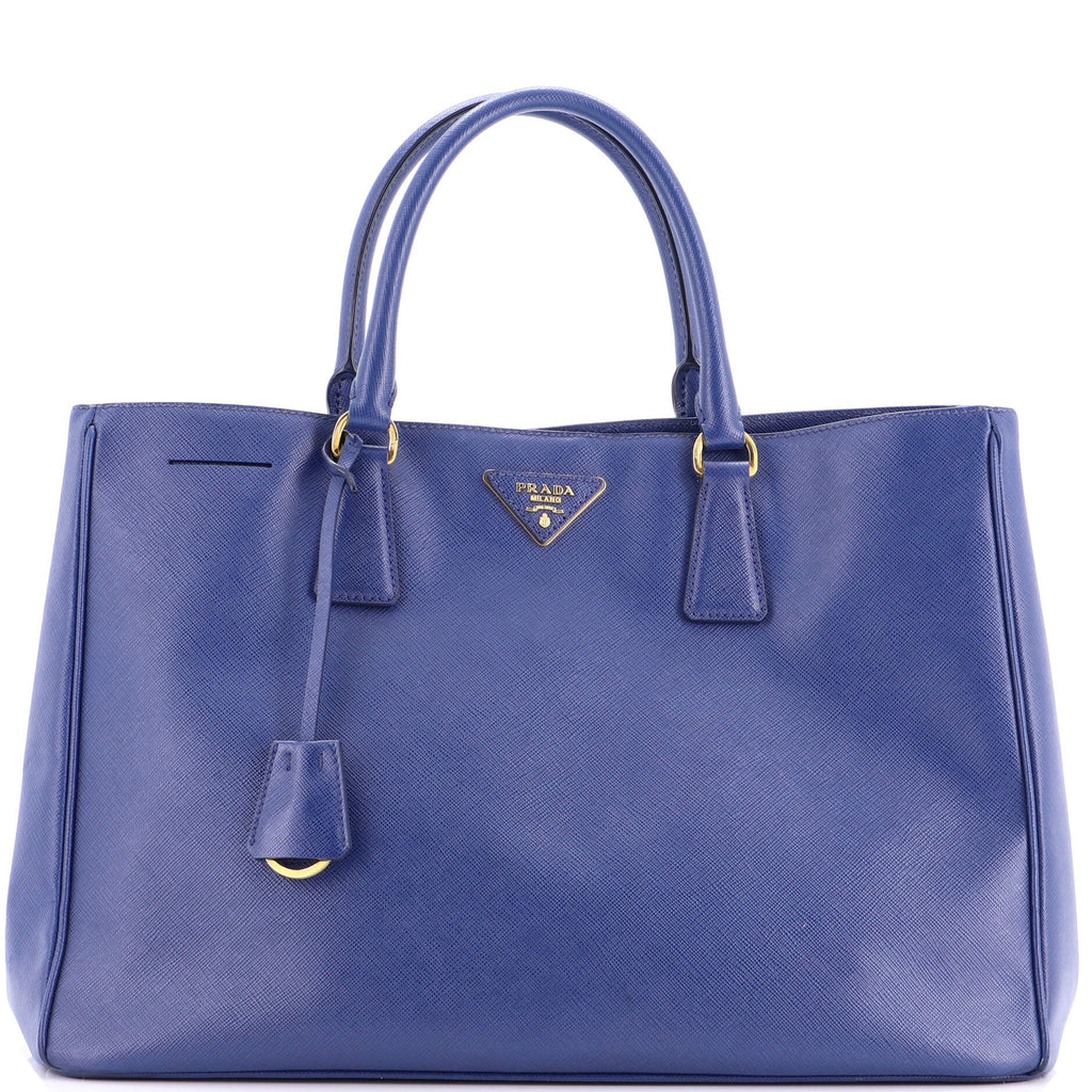 Lux Open Tote Saffiano Leather Large