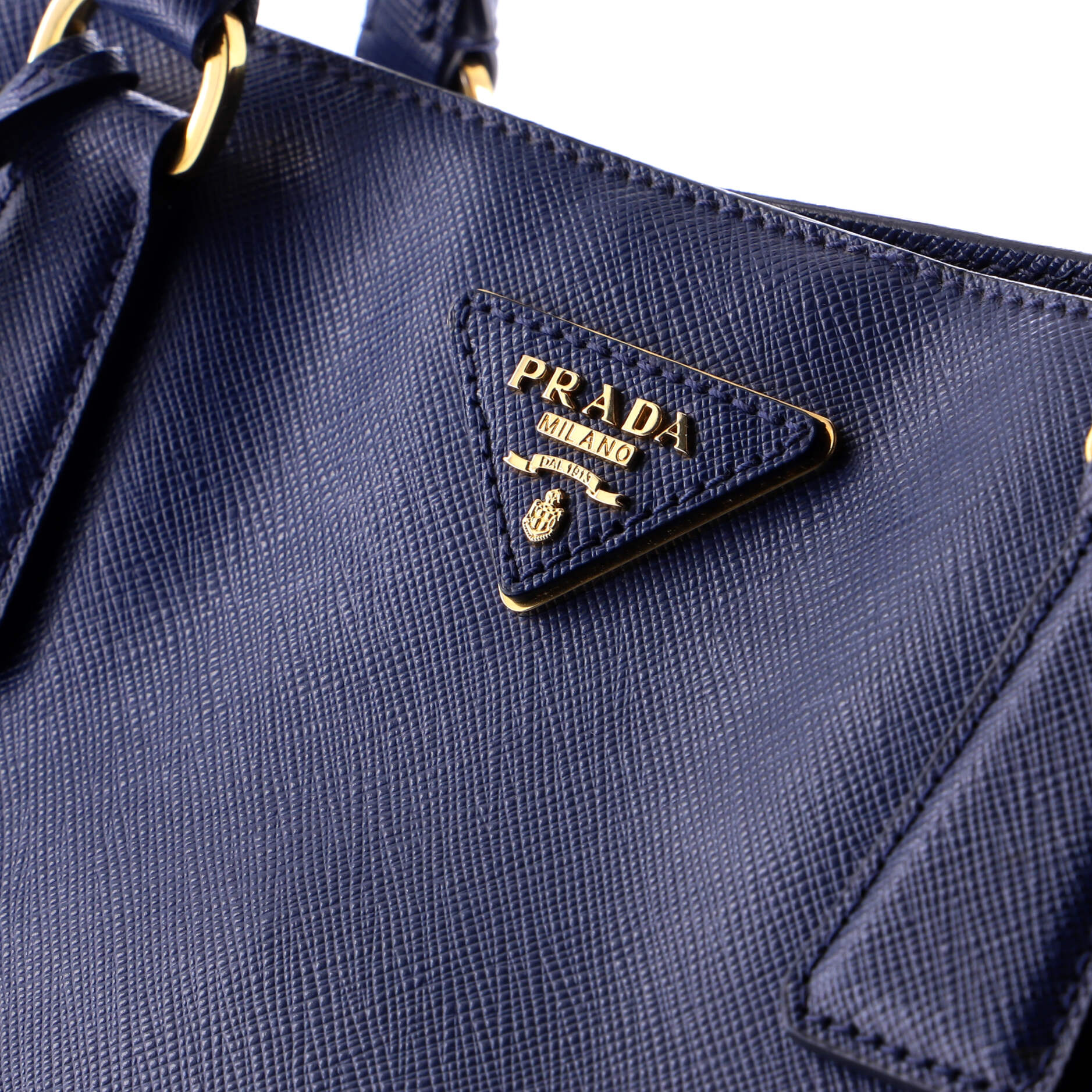 Lux Open Tote Saffiano Leather Large