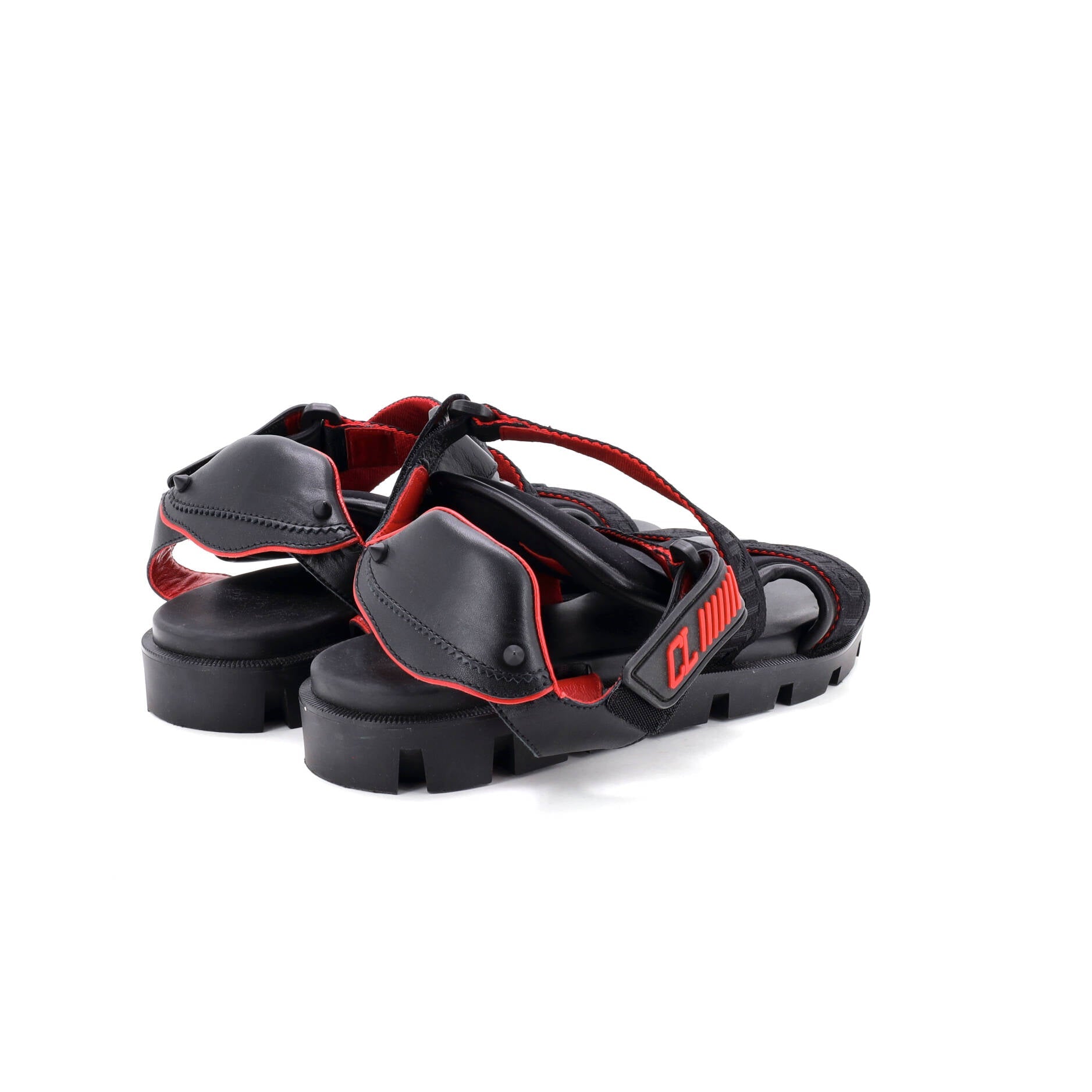 Women's Velcrissimo Flat Sandals Leather and Nylon