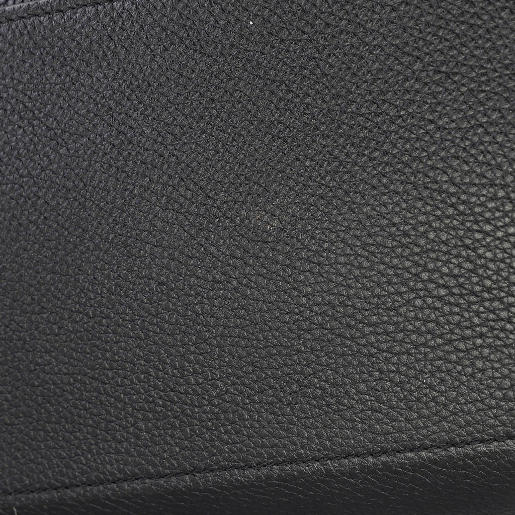 Luggage Bag Grainy Leather Micro