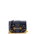 Cahier Crossbody Bag Embellished Leather Small