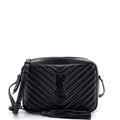 Lou Camera Bag Matelasse Chevron Leather Small