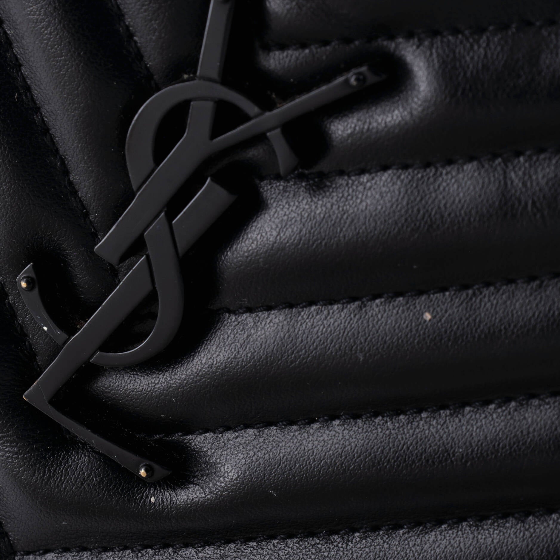 Lou Camera Bag Matelasse Chevron Leather Small