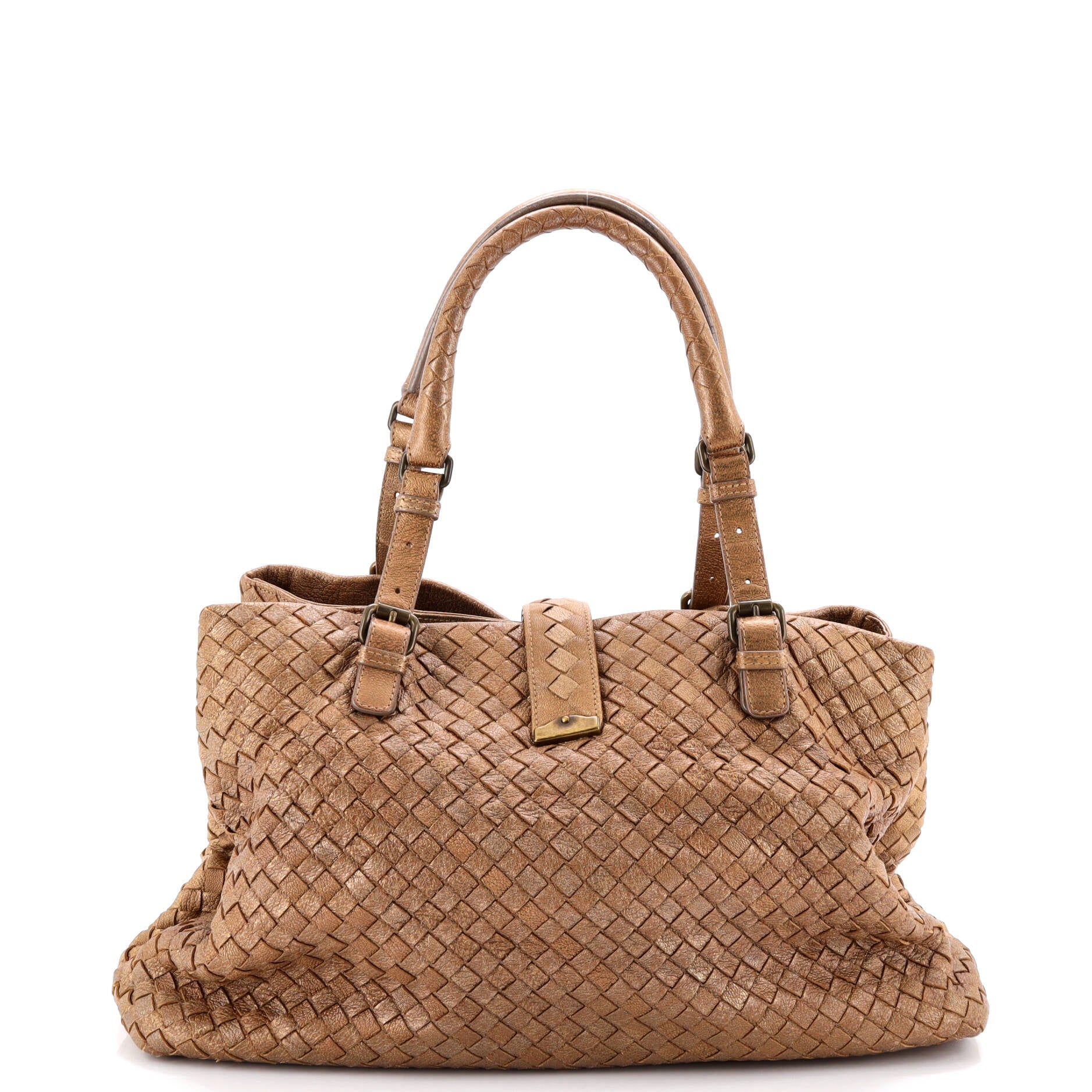 Roma Bag Intrecciato Nappa Medium
