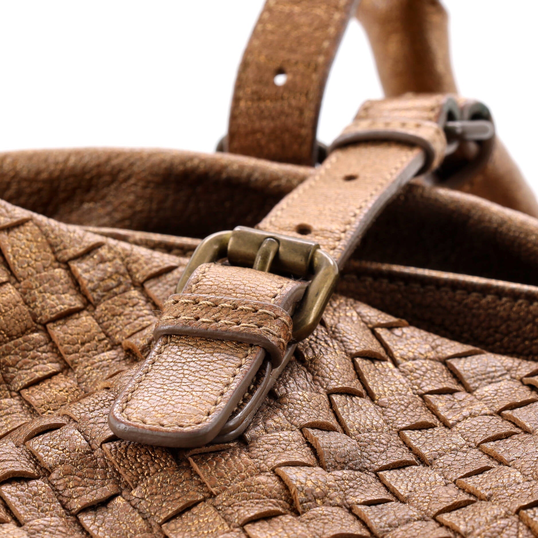 Roma Bag Intrecciato Nappa Medium