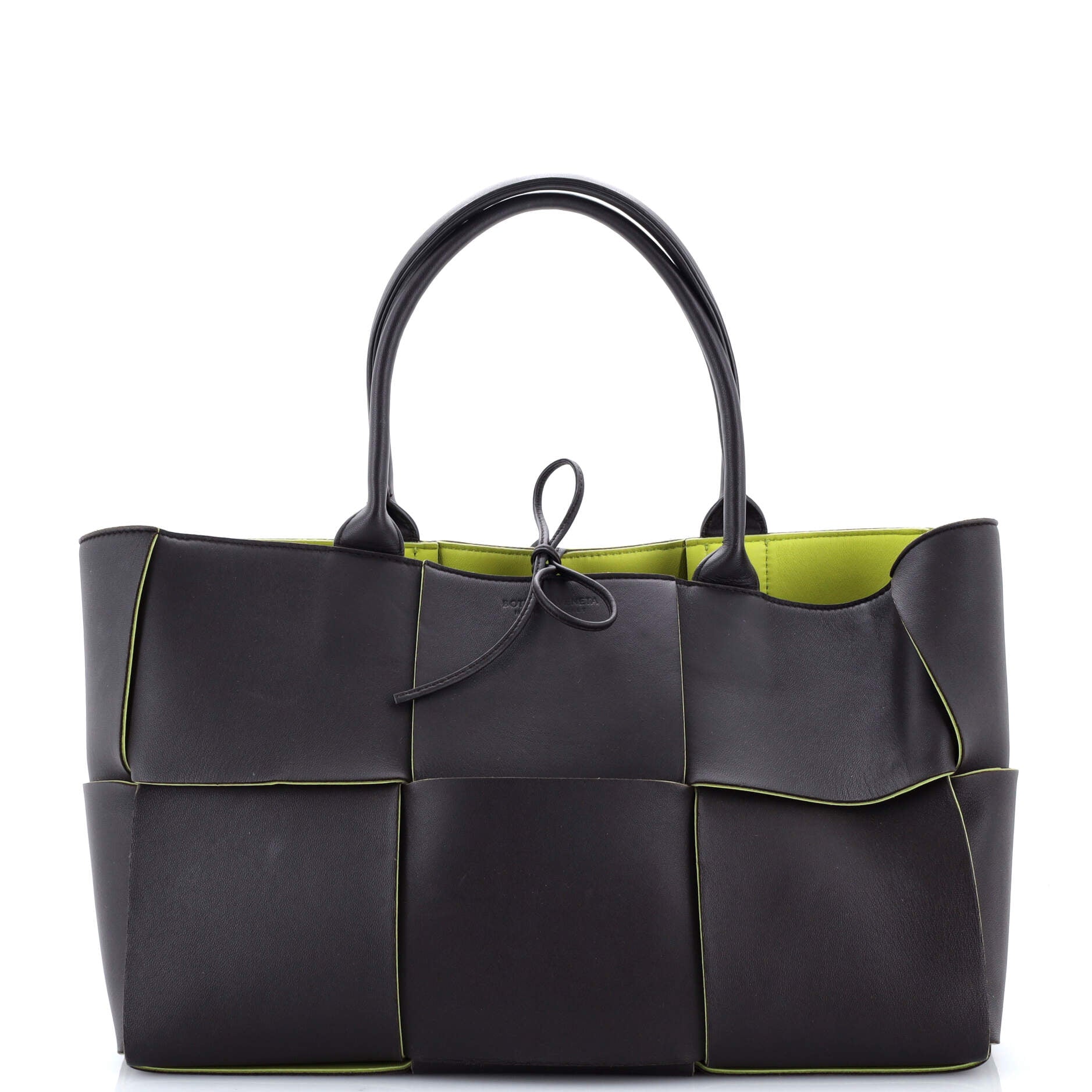 Arco Tote Maxi Intrecciato Leather Medium