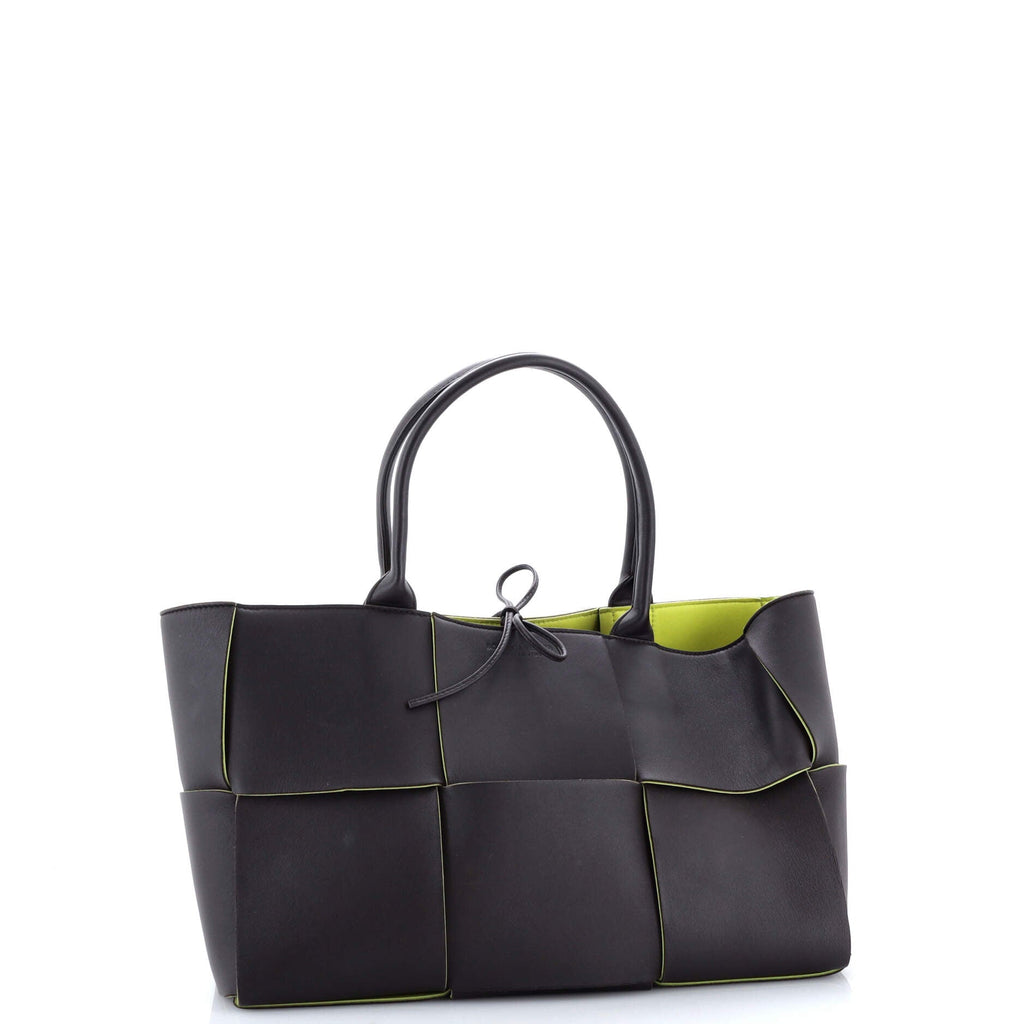 Arco Tote Maxi Intrecciato Leather Medium