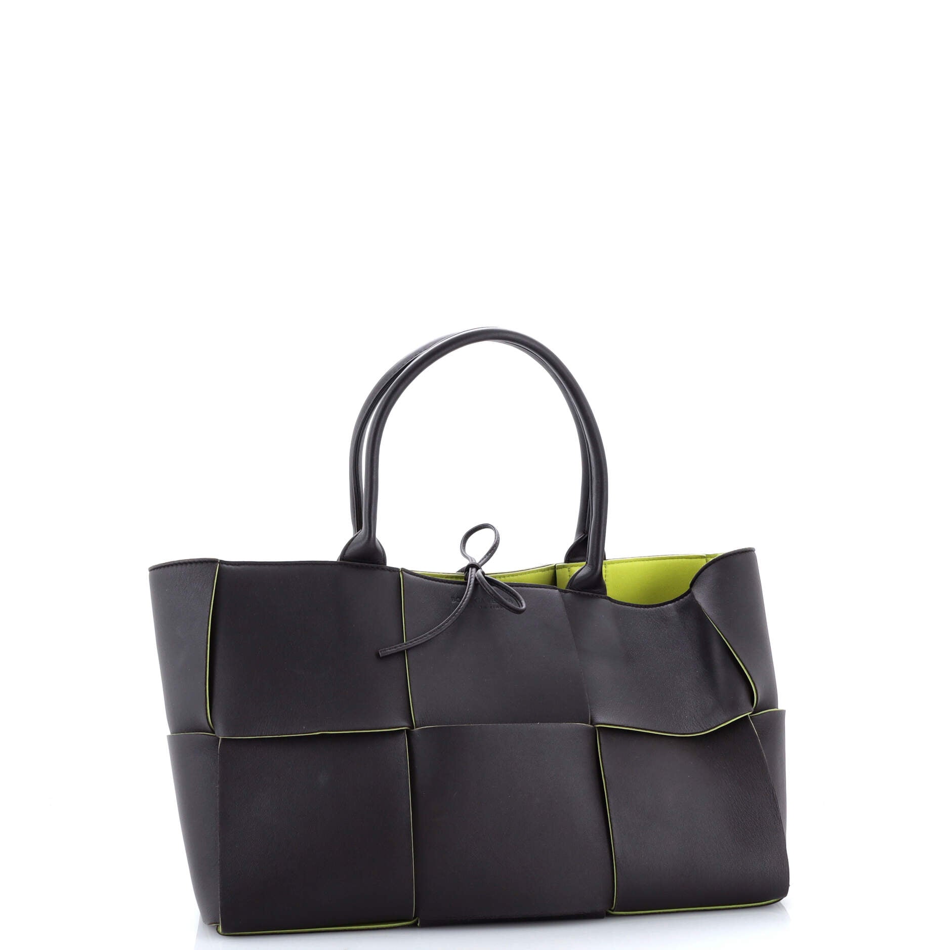 Arco Tote Maxi Intrecciato Leather Medium