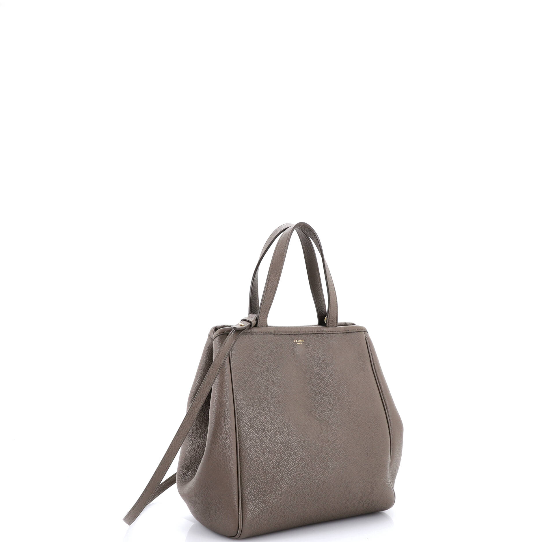 Folded Cabas Leather Small
