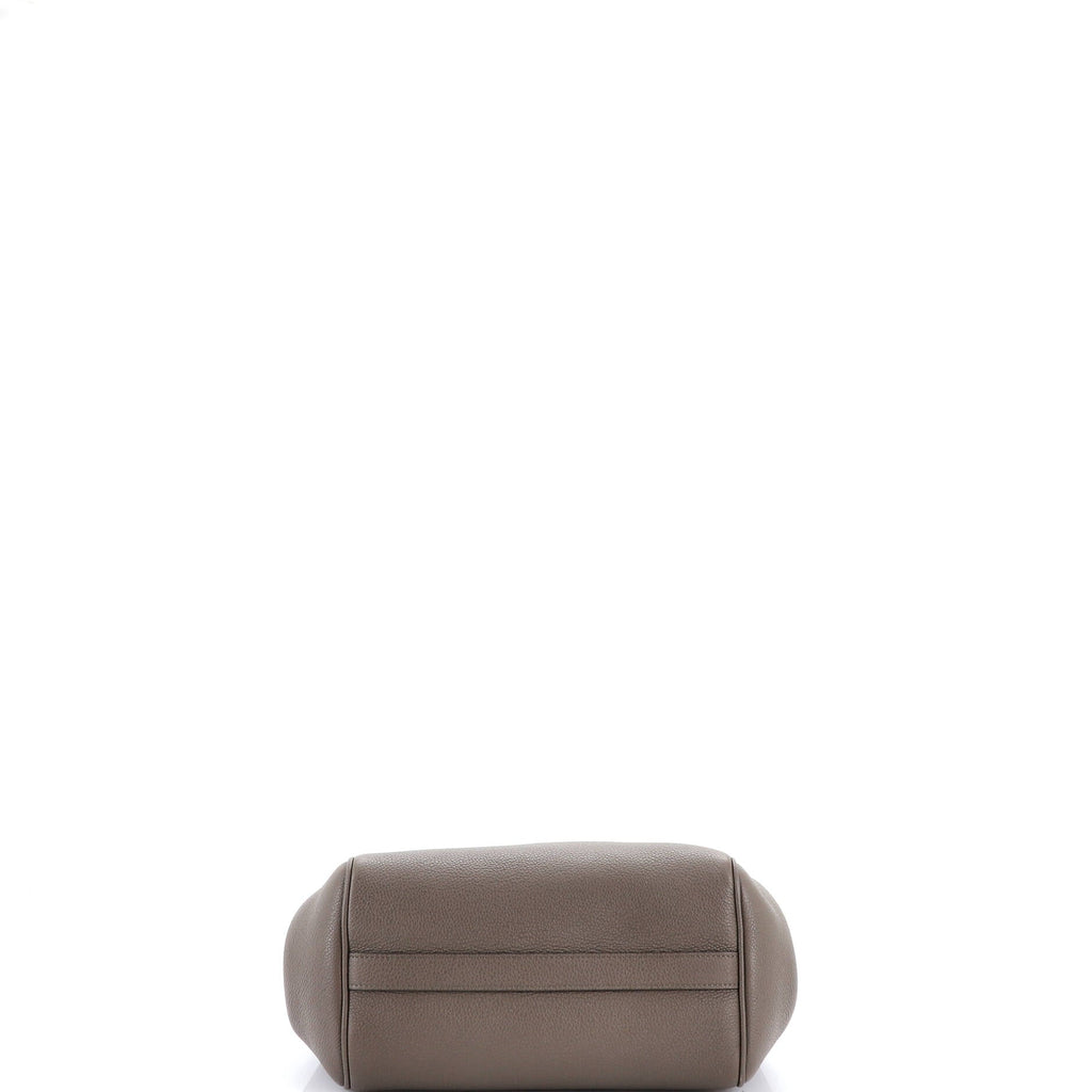 Folded Cabas Leather Small
