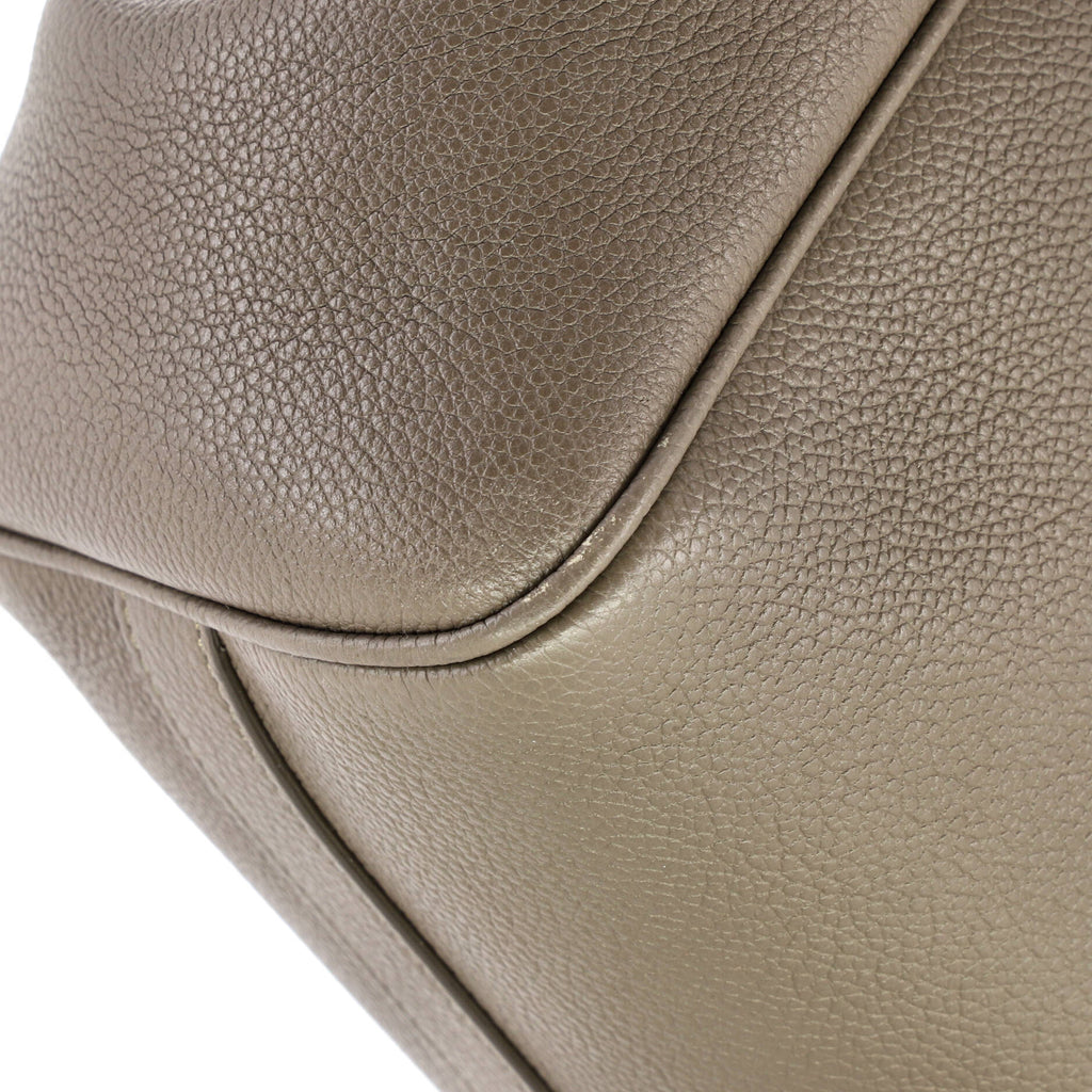 Folded Cabas Leather Small