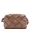 Cassette Camera Crossbody Bag Maxi Intrecciato Leather Small
