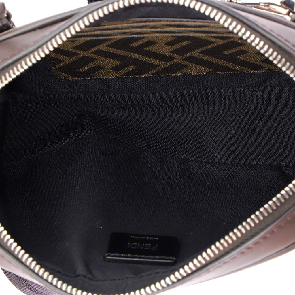 Logo Camera Case Bag Zucca Coated Canvas Medium