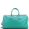 Convertible Weekend Duffle Bag Saffiano Leather Large