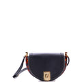 Moonlight Flap Bag Leather with Plexiglass Detail