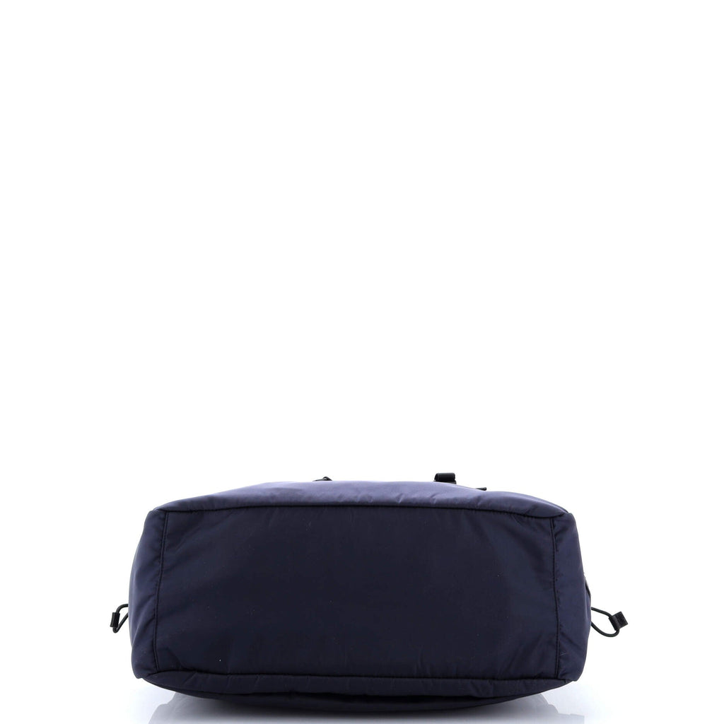 Side Pocket Buckle Tote Re-Nylon Medium