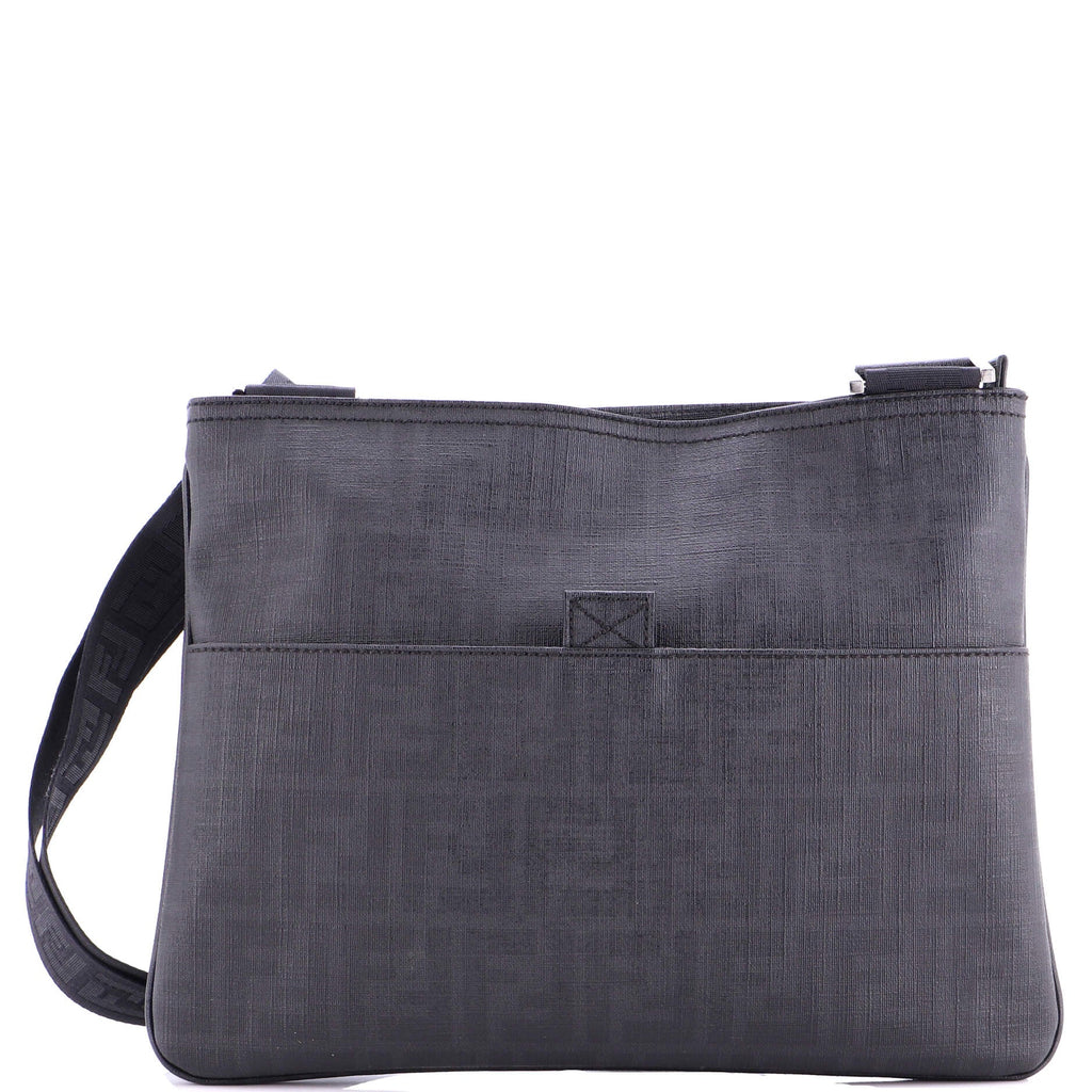 Slip Pocket Messenger Zucca Coated Canvas Medium