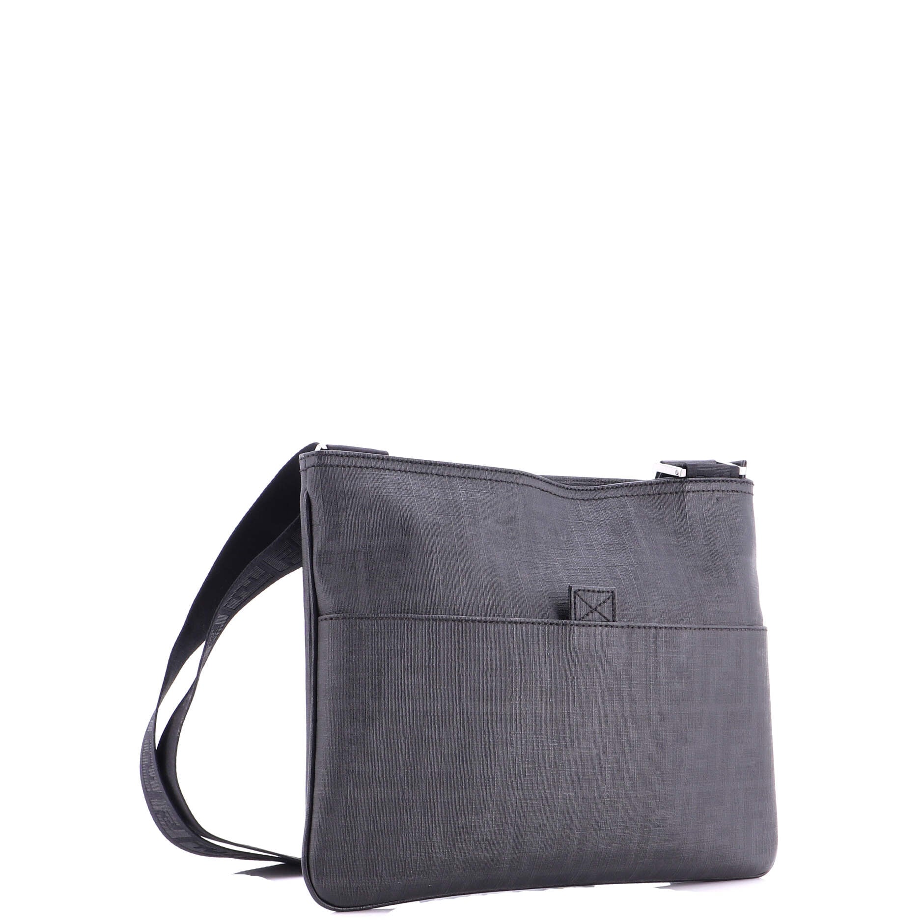 Slip Pocket Messenger Zucca Coated Canvas Medium