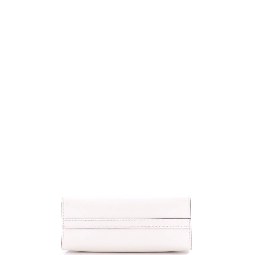 Logo Drill Tote Leather Small