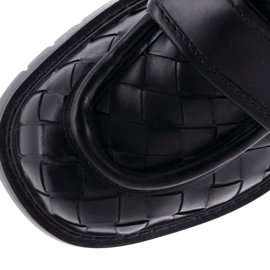 Haddock Loafers Intrecciato Leather
