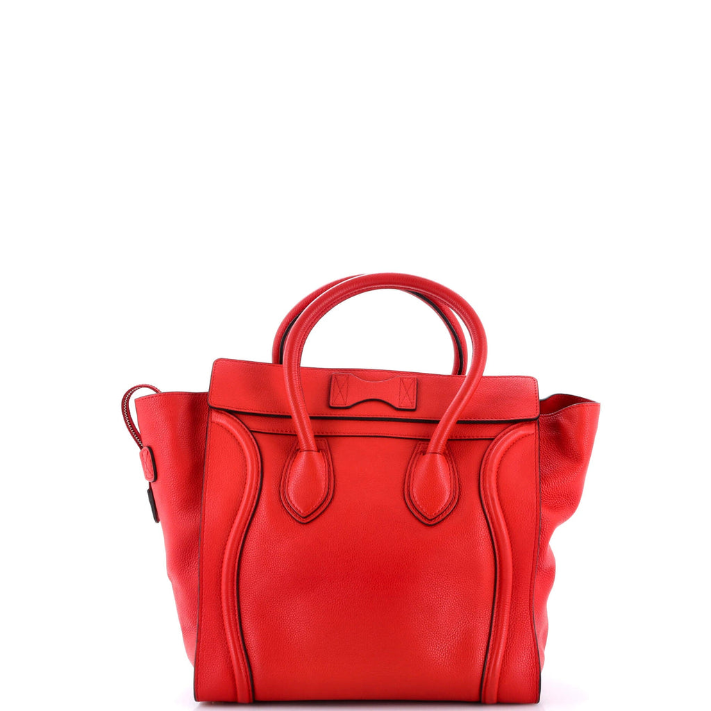 Luggage Bag Grainy Leather Mini