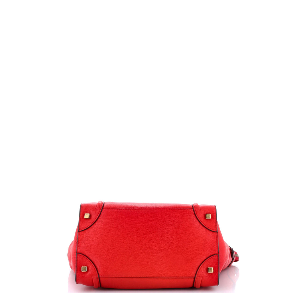 Luggage Bag Grainy Leather Mini