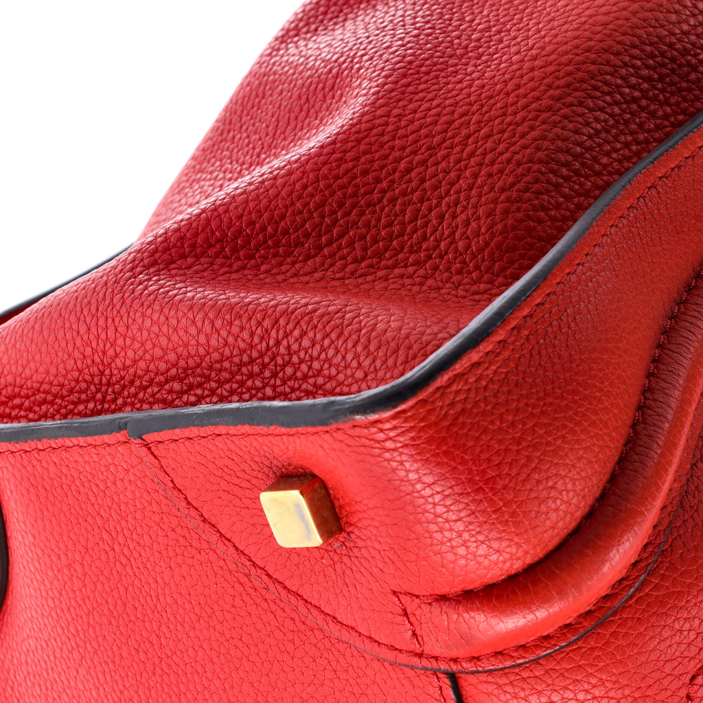 Luggage Bag Grainy Leather Mini
