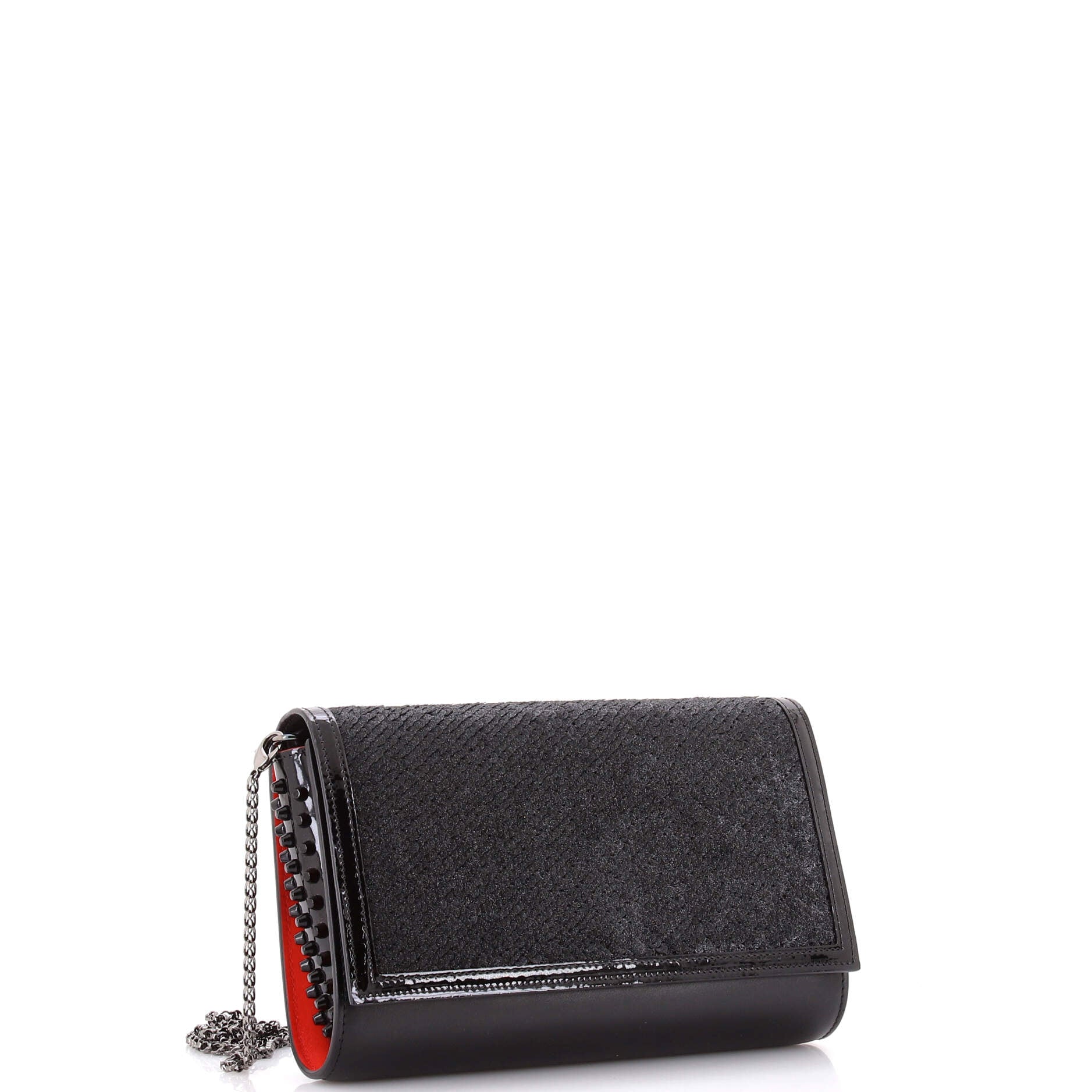 Paloma Clutch Embellished Leather Small