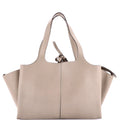 Tri-Fold Shoulder Bag Grained Calfskin Medium