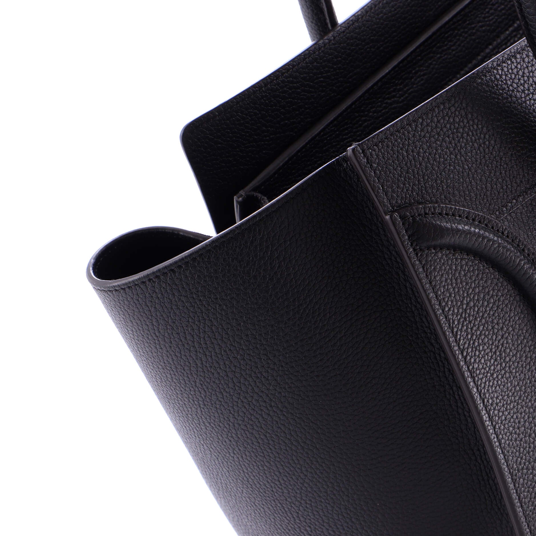 Luggage Bag Grainy Leather Mini