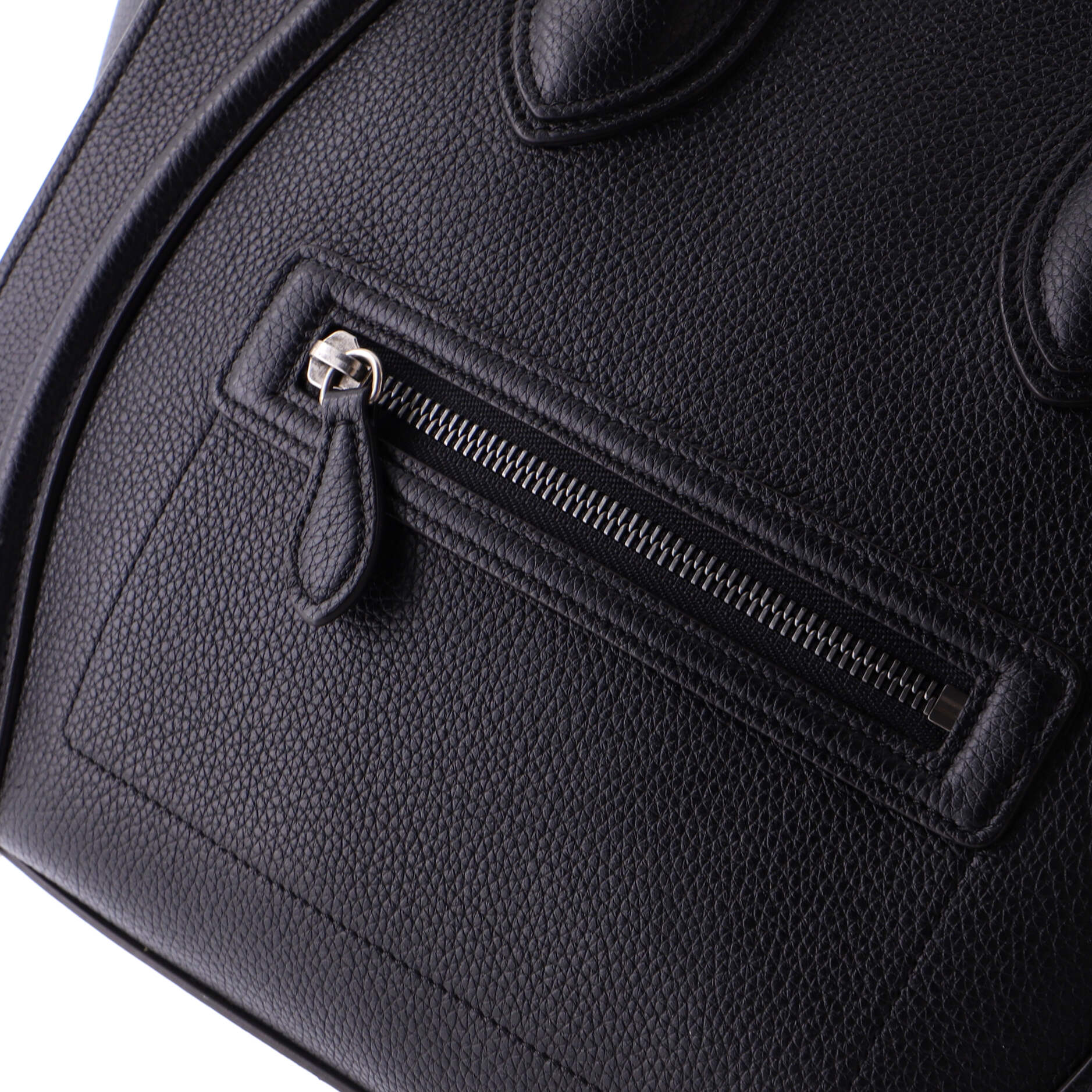 Luggage Bag Grainy Leather Mini
