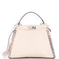 Peekaboo Bag Leather with Python Whipstitch Regular