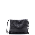 Knot Strap Shoulder Bag Intrecciato Leather Medium