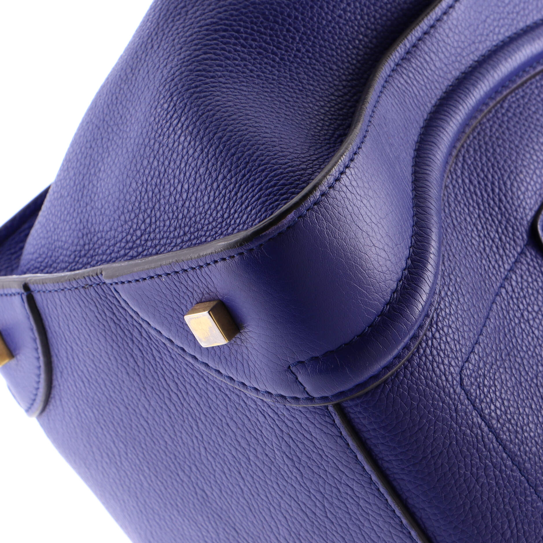 Luggage Bag Grainy Leather Mini
