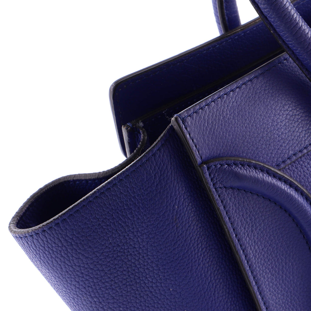 Luggage Bag Grainy Leather Mini