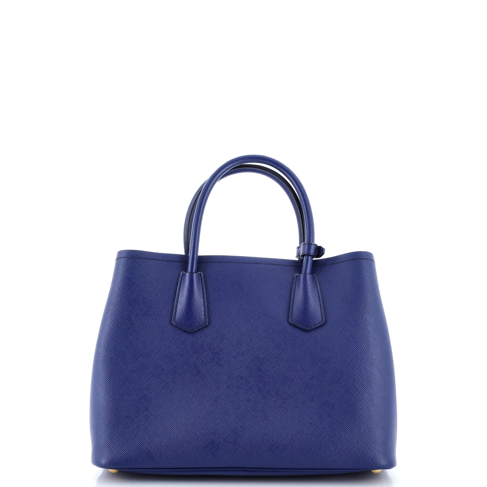 Cuir Double Tote Saffiano Leather Medium