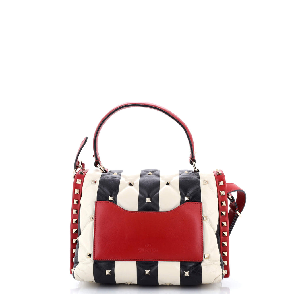 Candystud Top Handle Bag Leather Medium