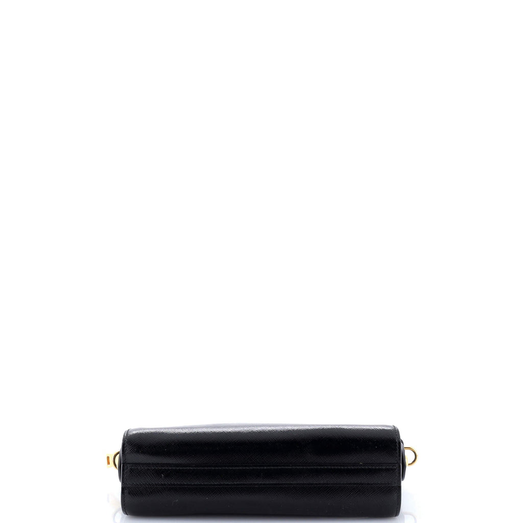 Esplanade Crossbody Bag Vernice Saffiano with City Calf Small